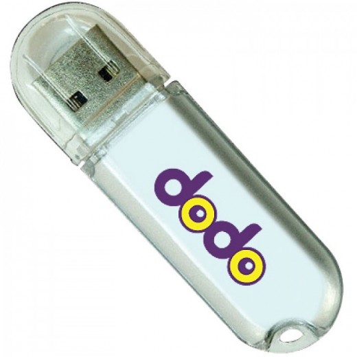 Plastic USB Rounded