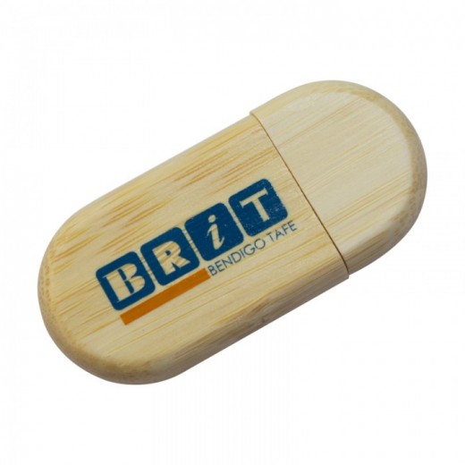USB Eco Wood Capped