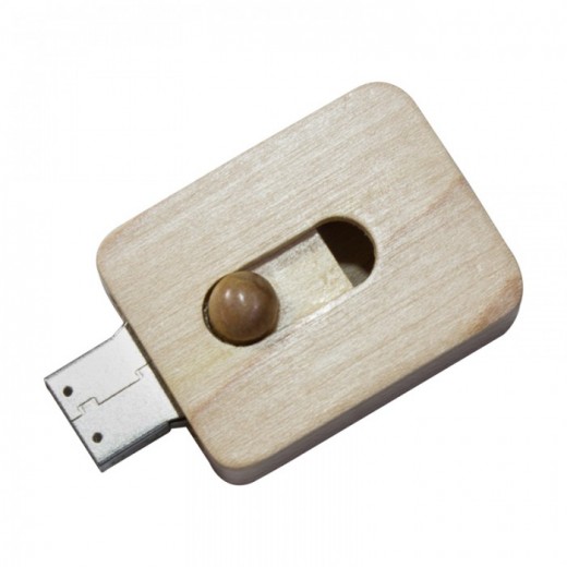 USB Eco Wood Slide 2